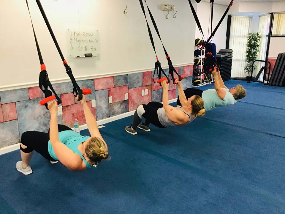 Carrollwood Boot Camp Class Suspension Training