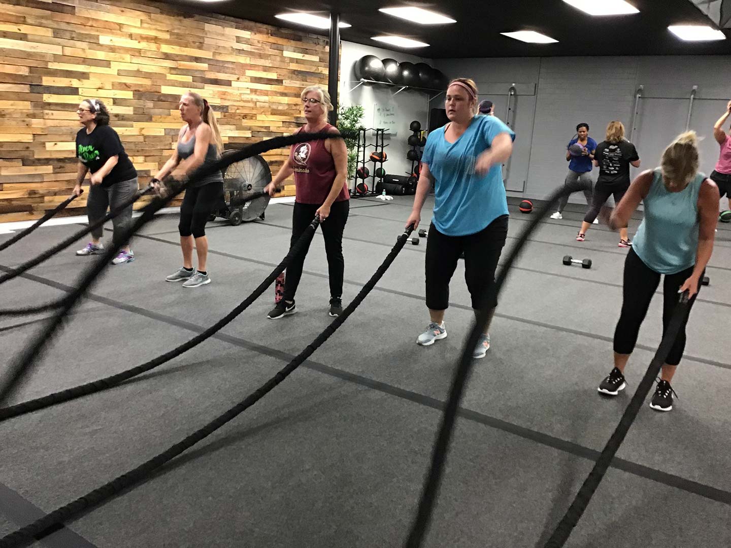 Palm Harbor Boot Camp Battling Ropes Training